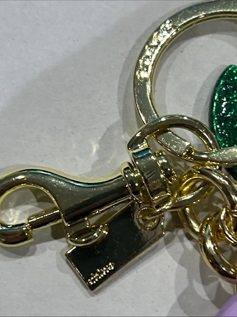 Flower Bag Charm